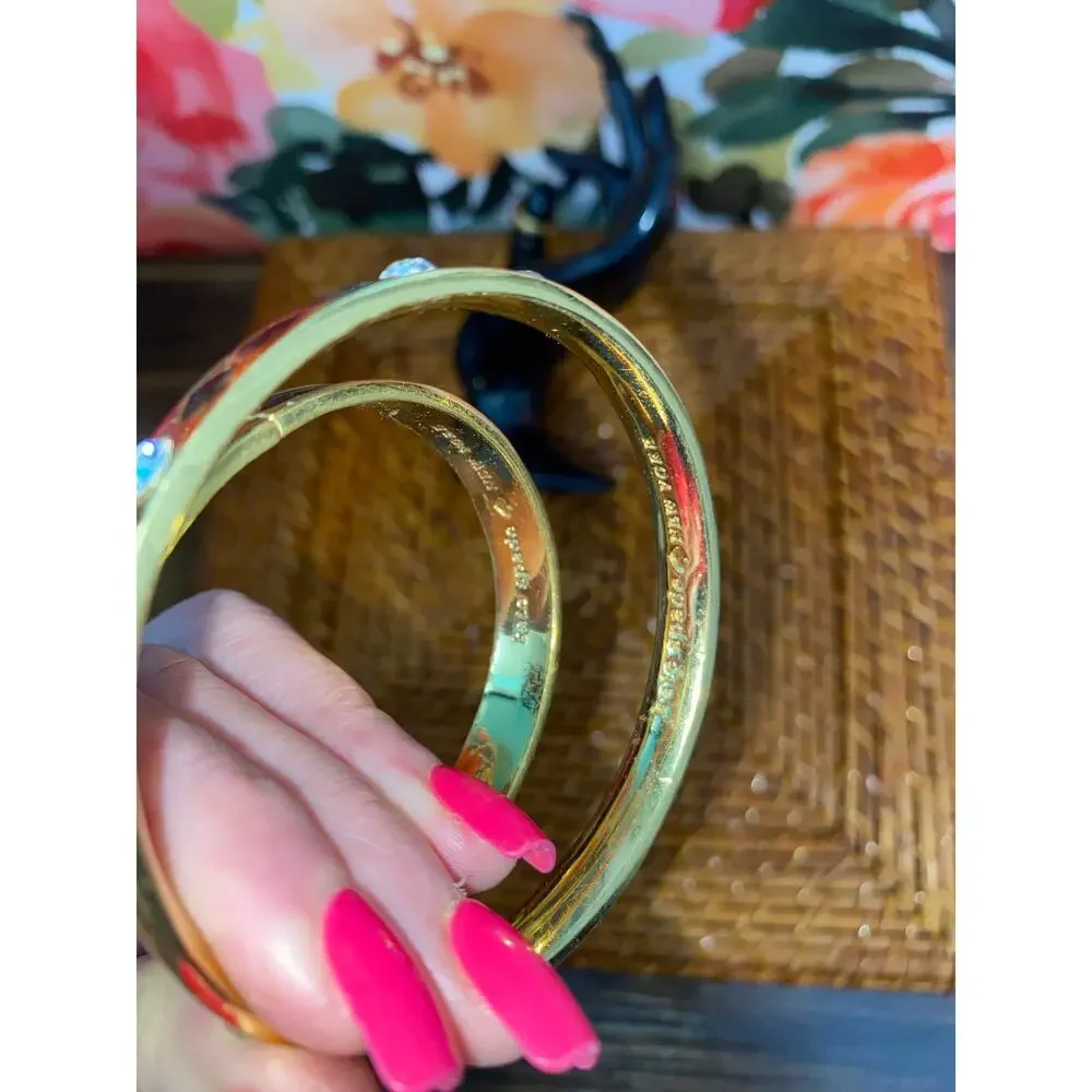 Kate Spade Black & Gold Jewelry Bundle – Penguin Ring, Bangle, Hinged Bracelet - Picture 6 of 8